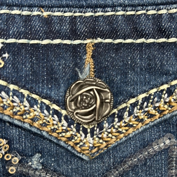 Adiktd Low Rise Wide Leg Jeans Reinforced Precision Seams Quality Hardware - Picture 2 of 16